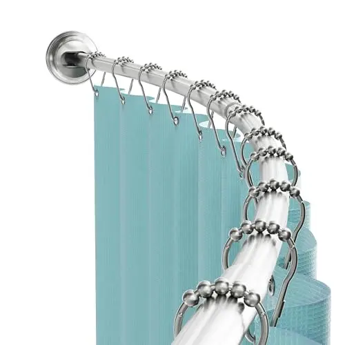 Shower Rod Tile Best Shower Curtain Rod For Tile - 2026 Reviews - Going Like Sixty